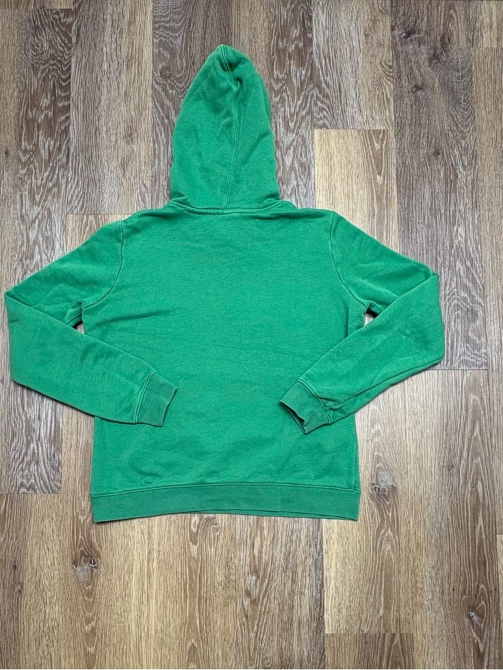 Nike Green Pullover Hoodie with White Swoosh - Picture 2 of 6